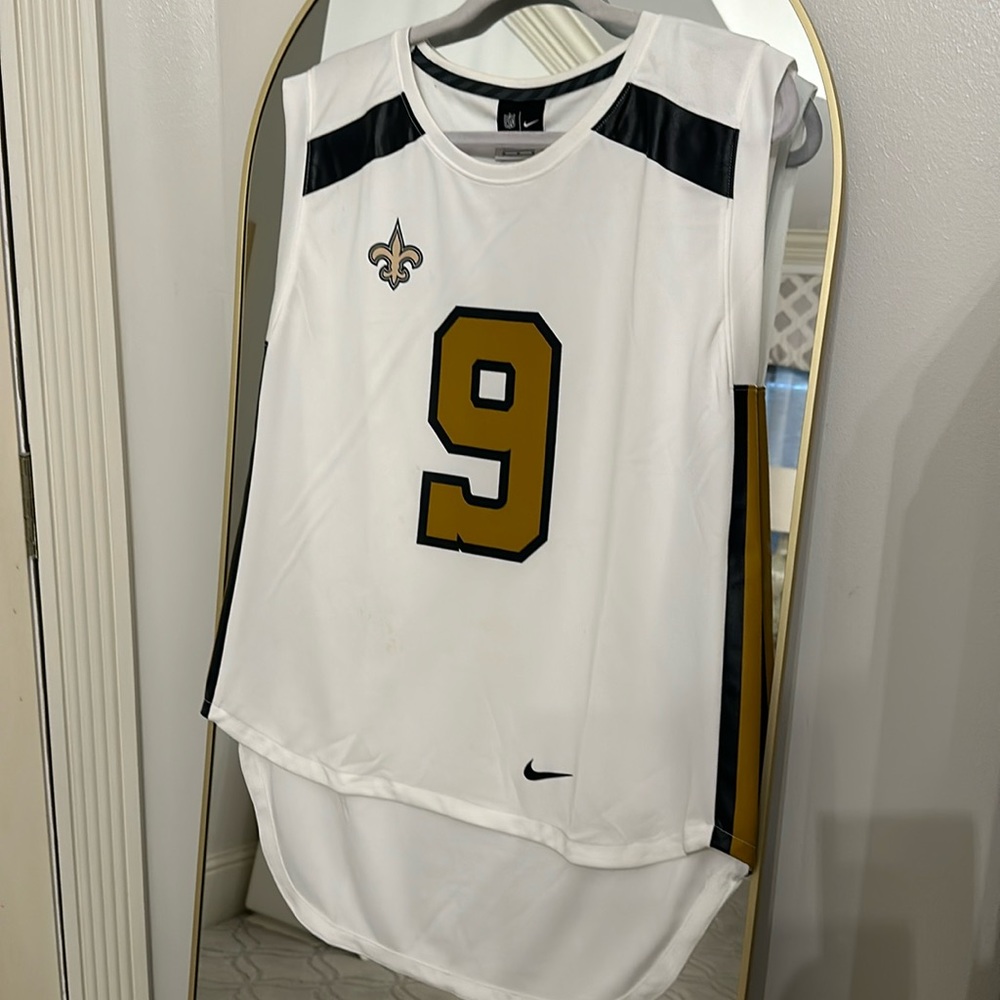 NFL Apparel Drew Brees women’s sleeveless jersey medium